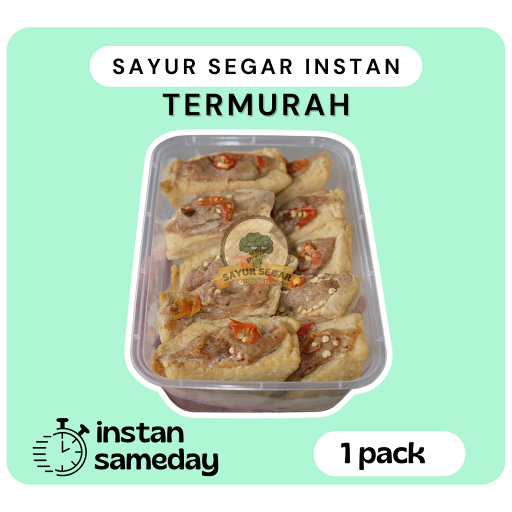 Jual Tahu Isi Mercon Free Box Isi 10pcs | Shopee Indonesia