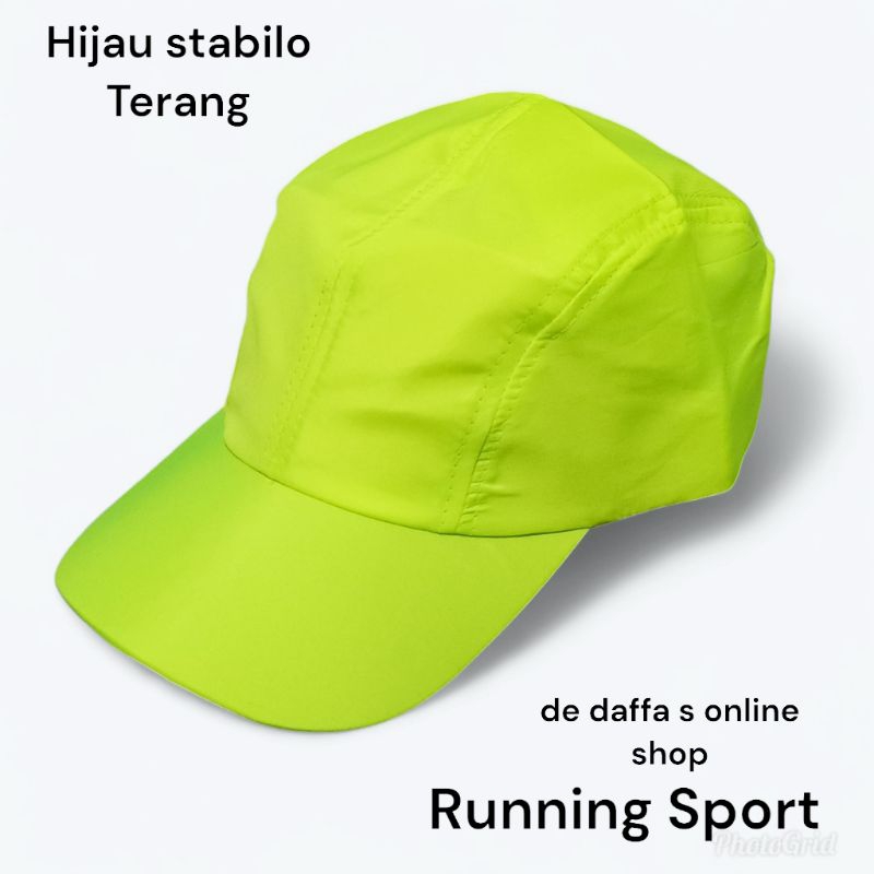 COD TOPI PARASUT LARI OLAHRAGA POLOS SPORTY TOPI BASEBALL PARASUT POLOS  ANTI AIR UNISEX TERLARIS