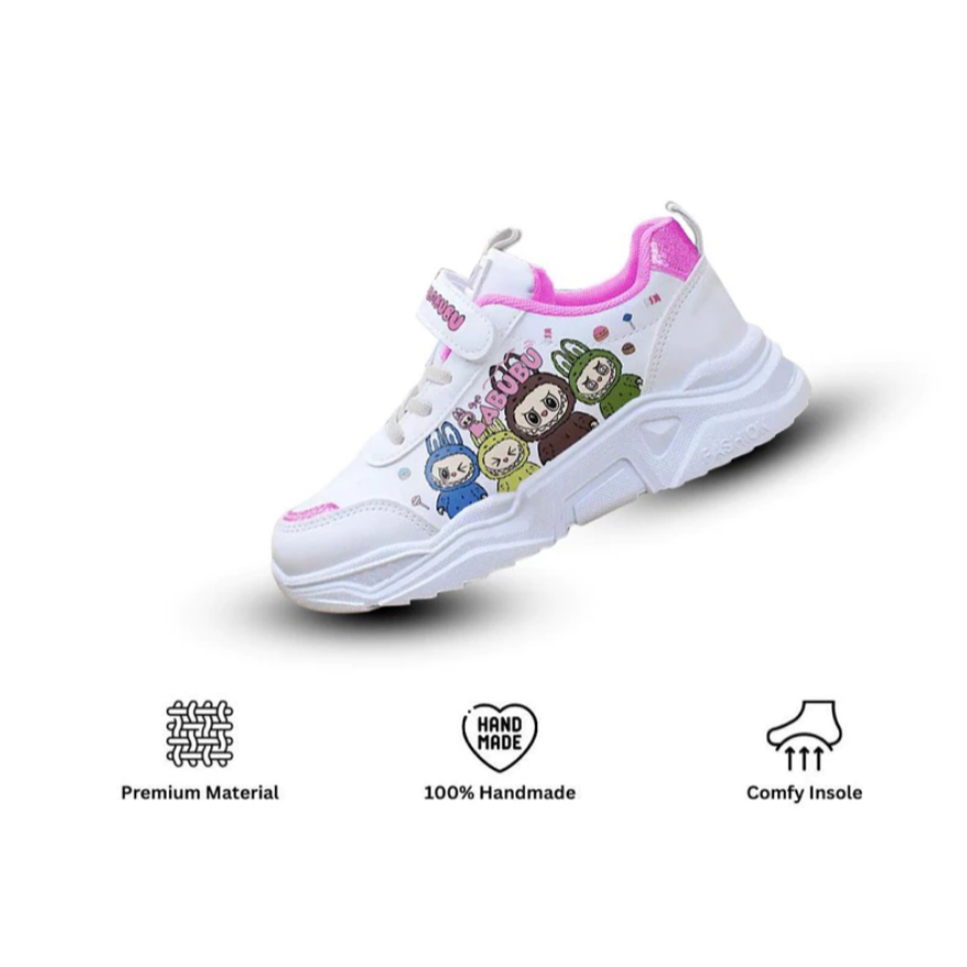 Jual MS Kids Sepatu Anak-Anak Sneakers Sport Motif Kartu Labubu