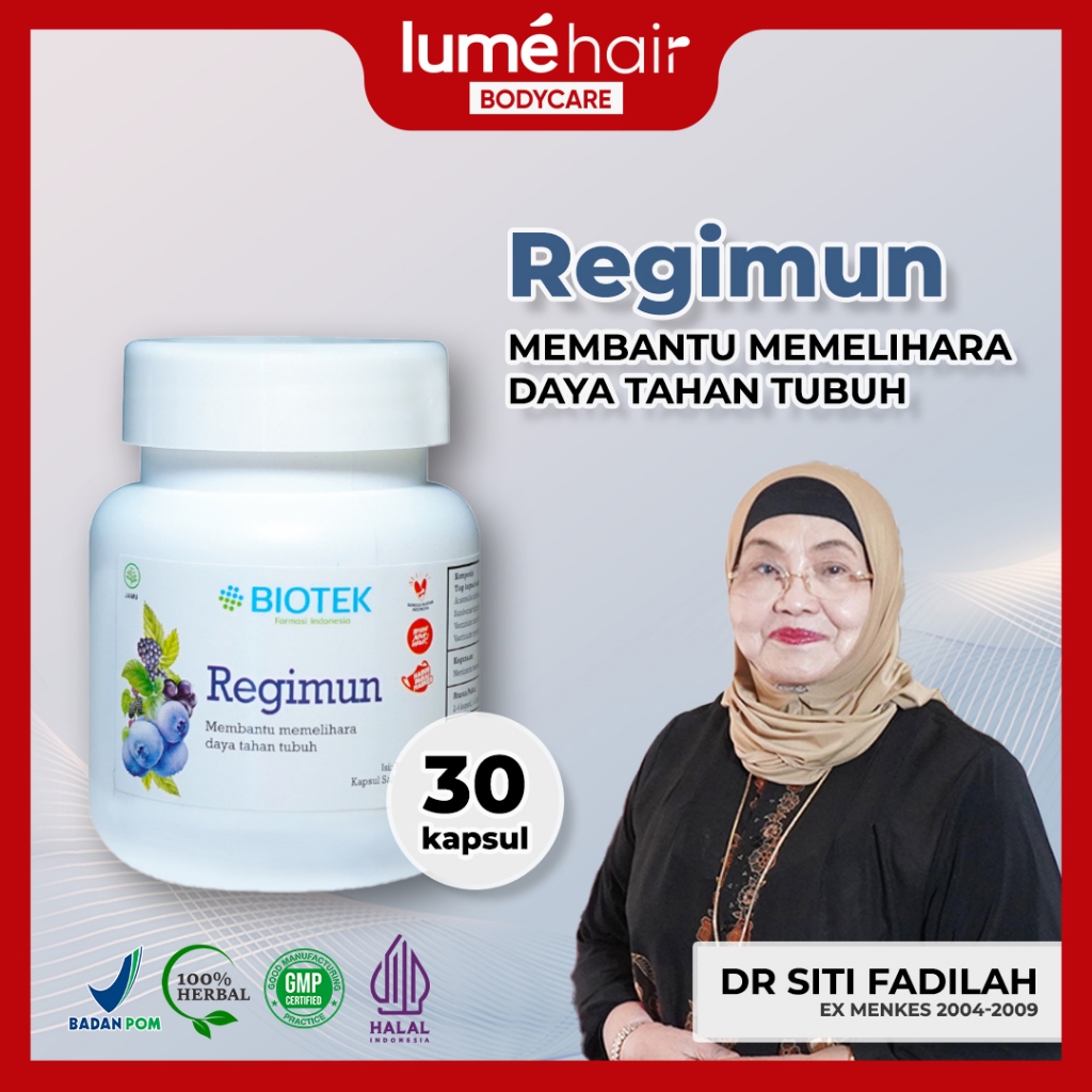 Jual [APPROVED by Dr Siti Fadilah] Obat Herbal Autoimun Regimun Biotek ...