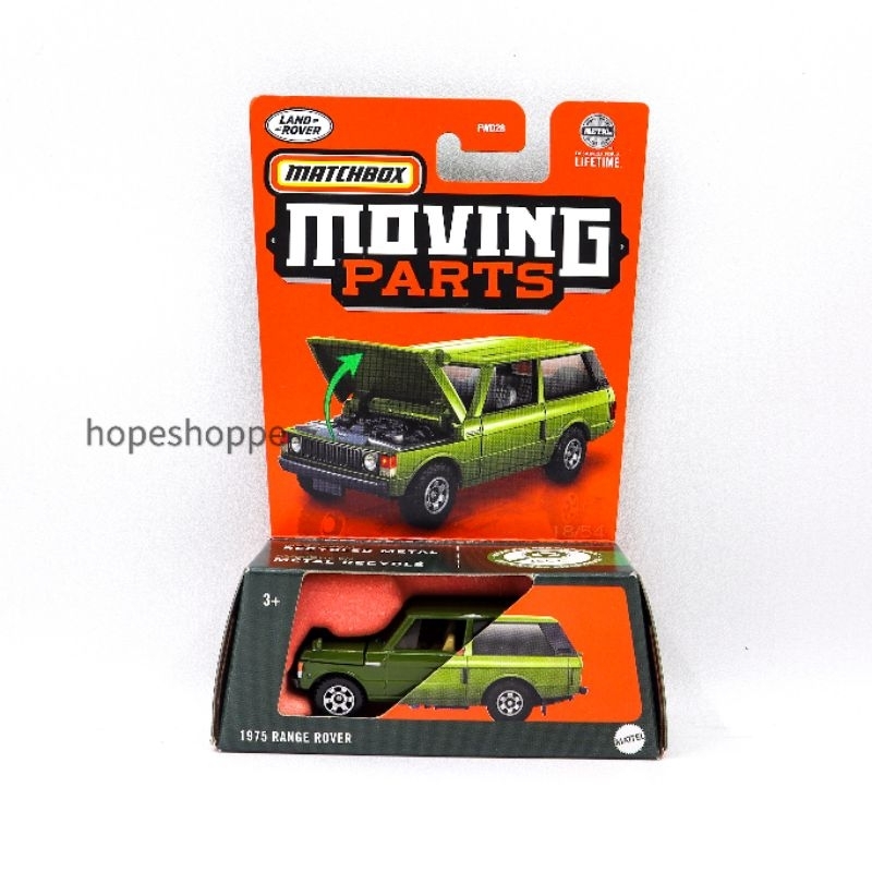 Jual Matchbox Moving Parts 1975 Range Rover Diecast Mobil Original ...