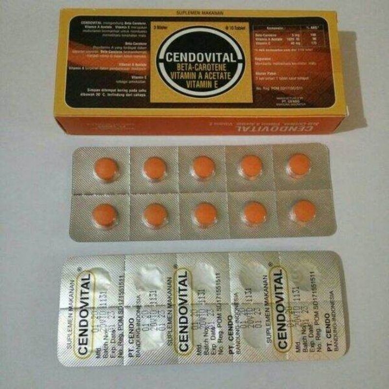 Jual Cendo Vital Box isi 30 Tablet | Shopee Indonesia