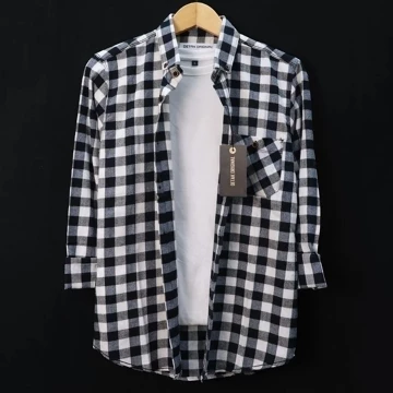 Kemeja Flanel Pria MOTIF SULTAN Lengan Panjang Distro ( ) Motif Flanel Kotak Hem Flanel Double