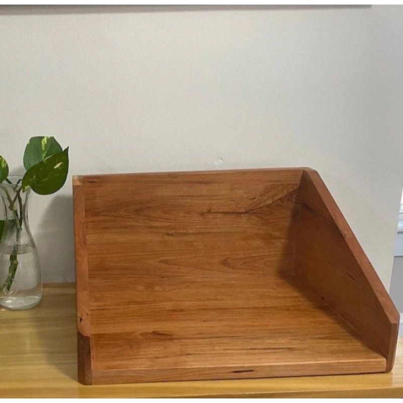 Jual Wooden Rack Vinyl / Rak Vinyl Kayu / Rak CD Kayu Portable / Wooden ...