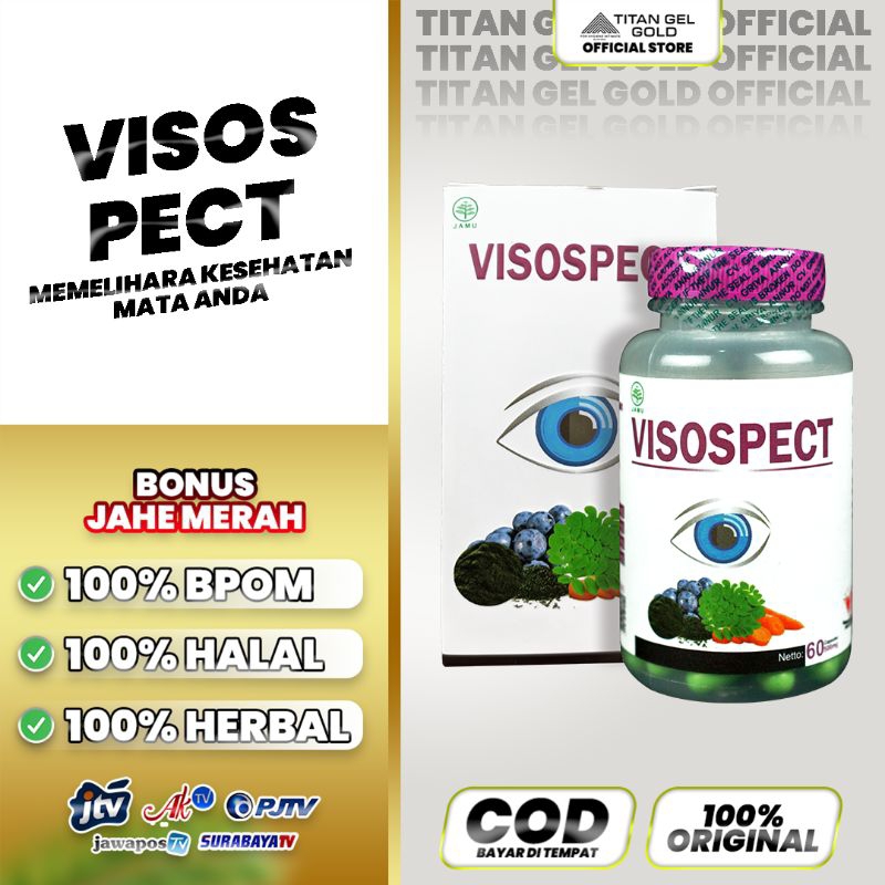 Jual VISOSPECT OBAT MATA HERBAL VISOSPEK MATA SEHAT ORIGINAL 100% ...