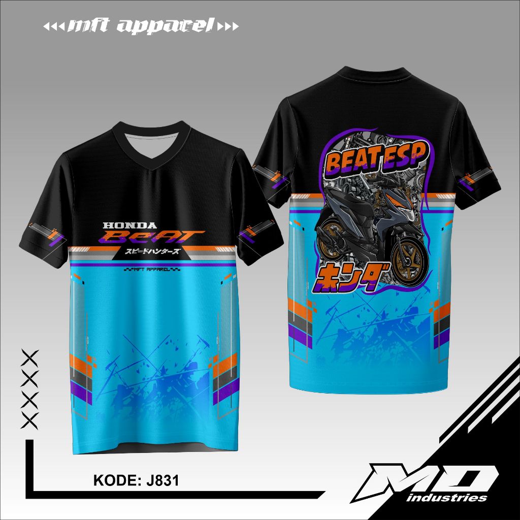 Jual JERSEY BEAT ESP RACING | JERSEY RACING | Shopee Indonesia