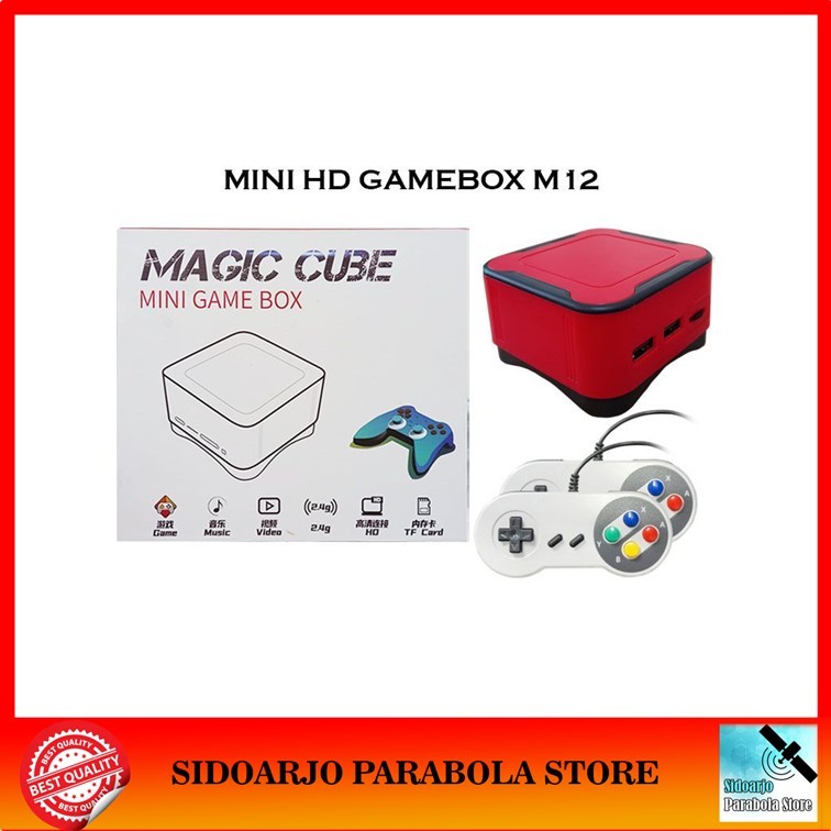 Jual Gamebox Video Game Box Console Magic Cube M12 Free Gamepad ...