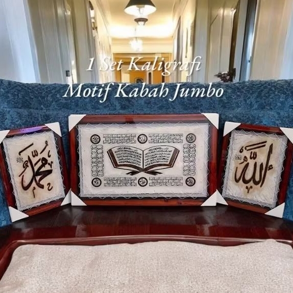 Jual 1 Set Kaligrafi Kitab Jumbo 80x50cm | Shopee Indonesia