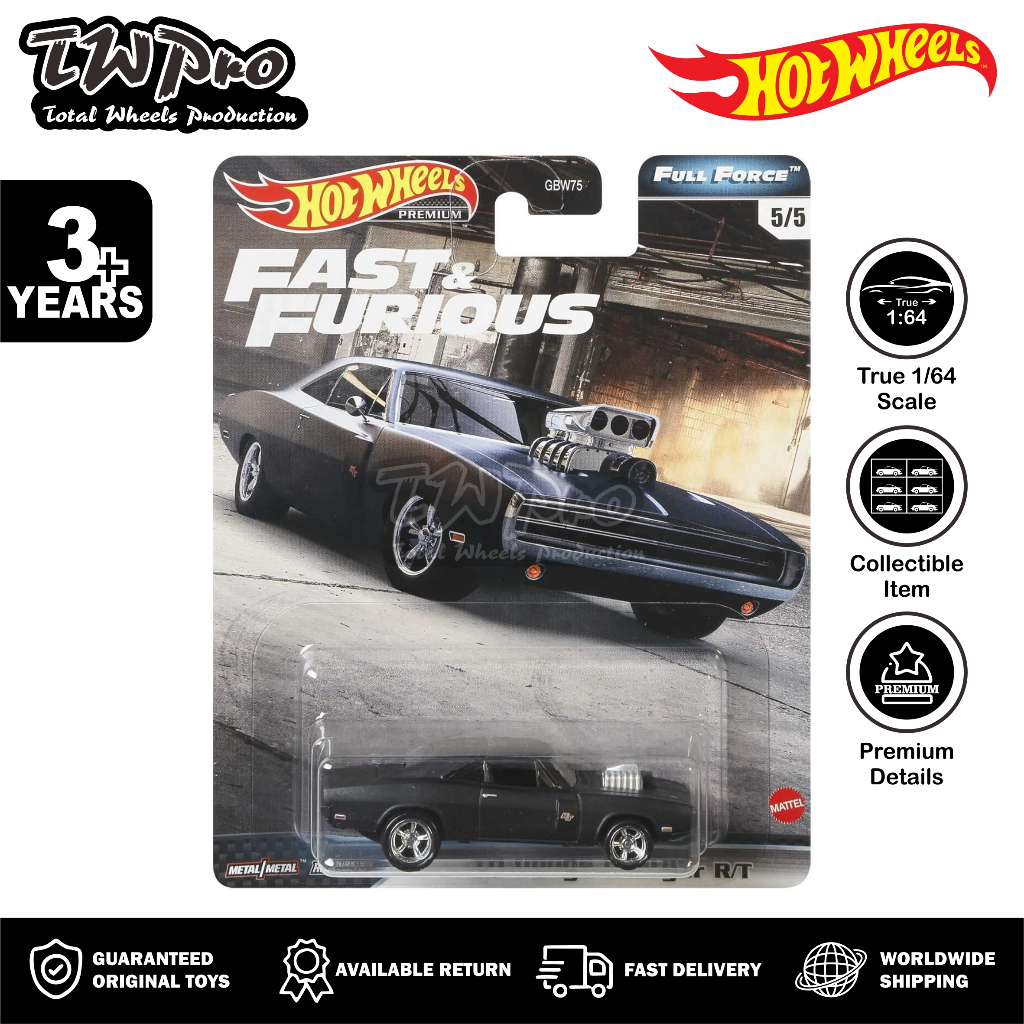 HOT WHEELS 2024 - NISSAN SKYLINE GT-R (BCNR33) - Fast & Furious - 1:64