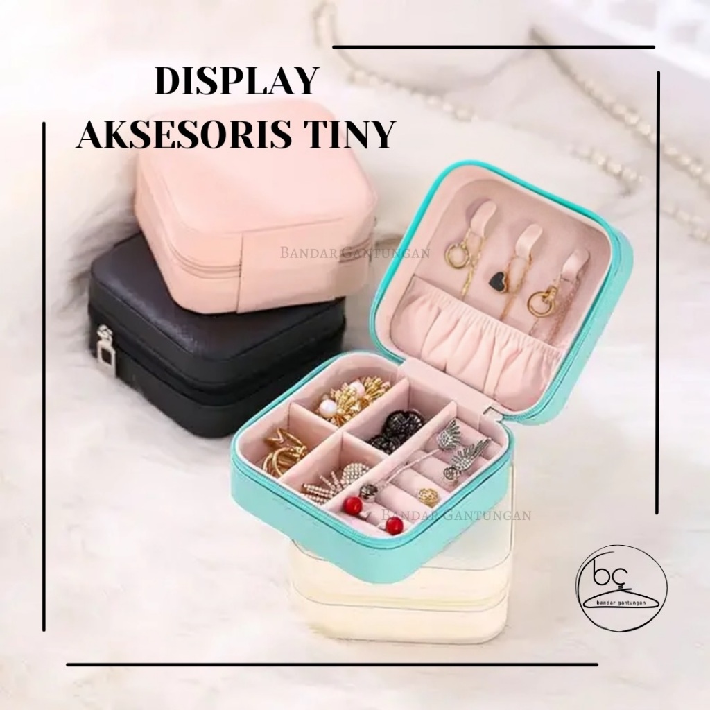 Jual Display Aksesories TINY Traveling Koper Box Kotak Perhiasan ...