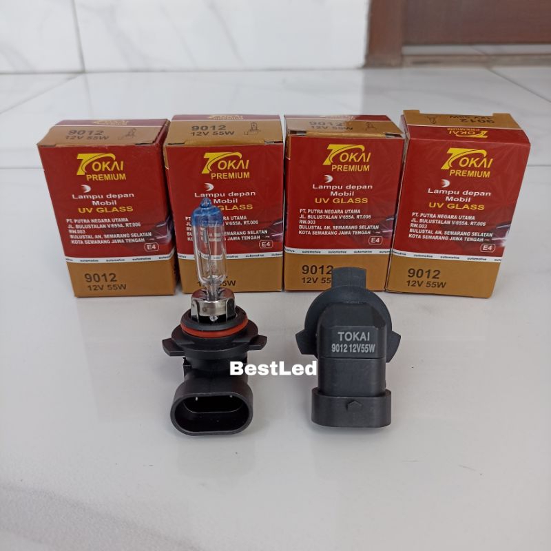 Jual BOHLAMP LAMPU HALOGEN TOKAI 9012 12V 55watt | Shopee Indonesia