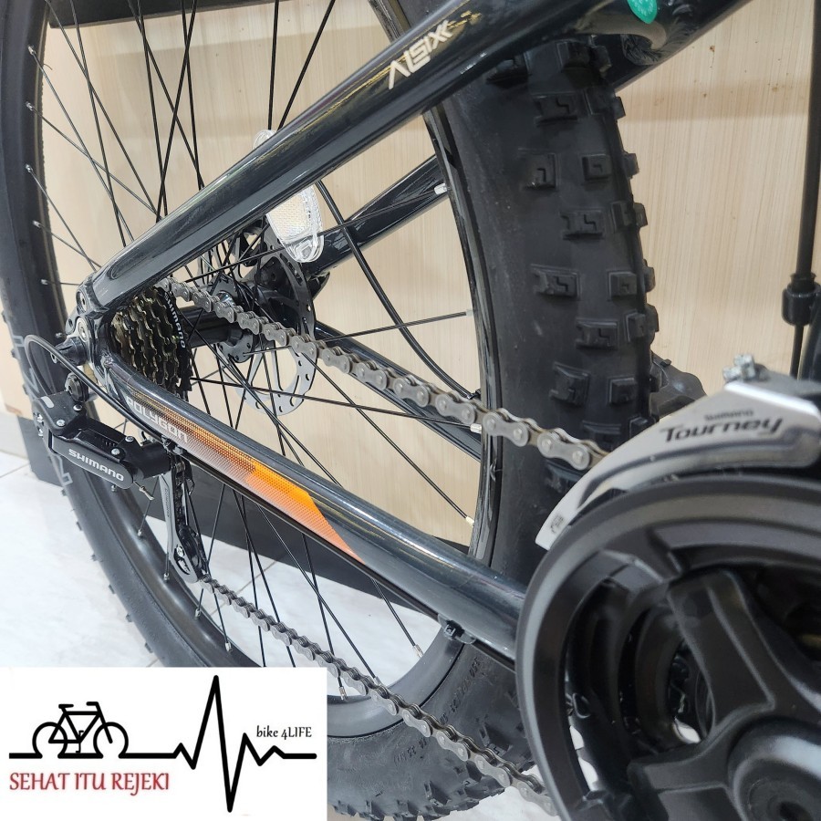 Jual SEPEDA MTB POLYGON RAYZ 2 GREY BLACK FULL SUSPENSION 3 x 7 SPEED ...