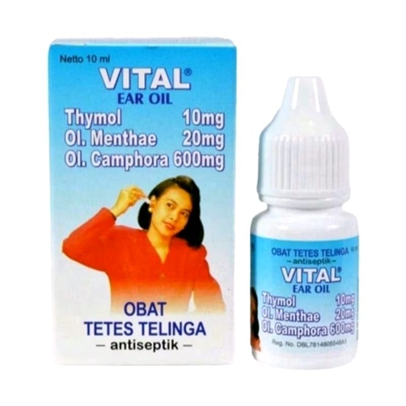Jual Vital Obat tetes Telinga 10ml [ Tetes telinga ] | Shopee Indonesia