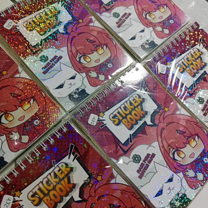 Jual STICKER BOOK HANDMADE RECYCLE BY PADAS ANIMATION STUDIO | Shopee ...