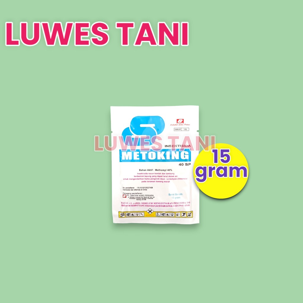 Jual Insektisida Metoking (15gr) metomil santani sachet kecil | Shopee ...