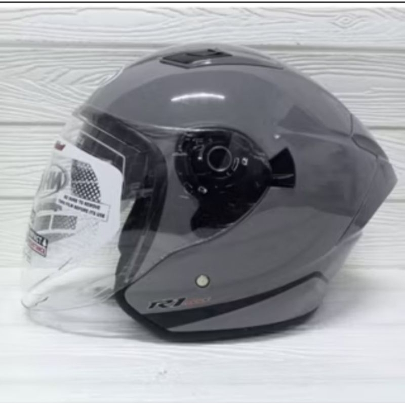 Jual HELM NHK R1 MAX STAR WHITE FULL WARNA ORIGINAL PRODUK | Shopee ...