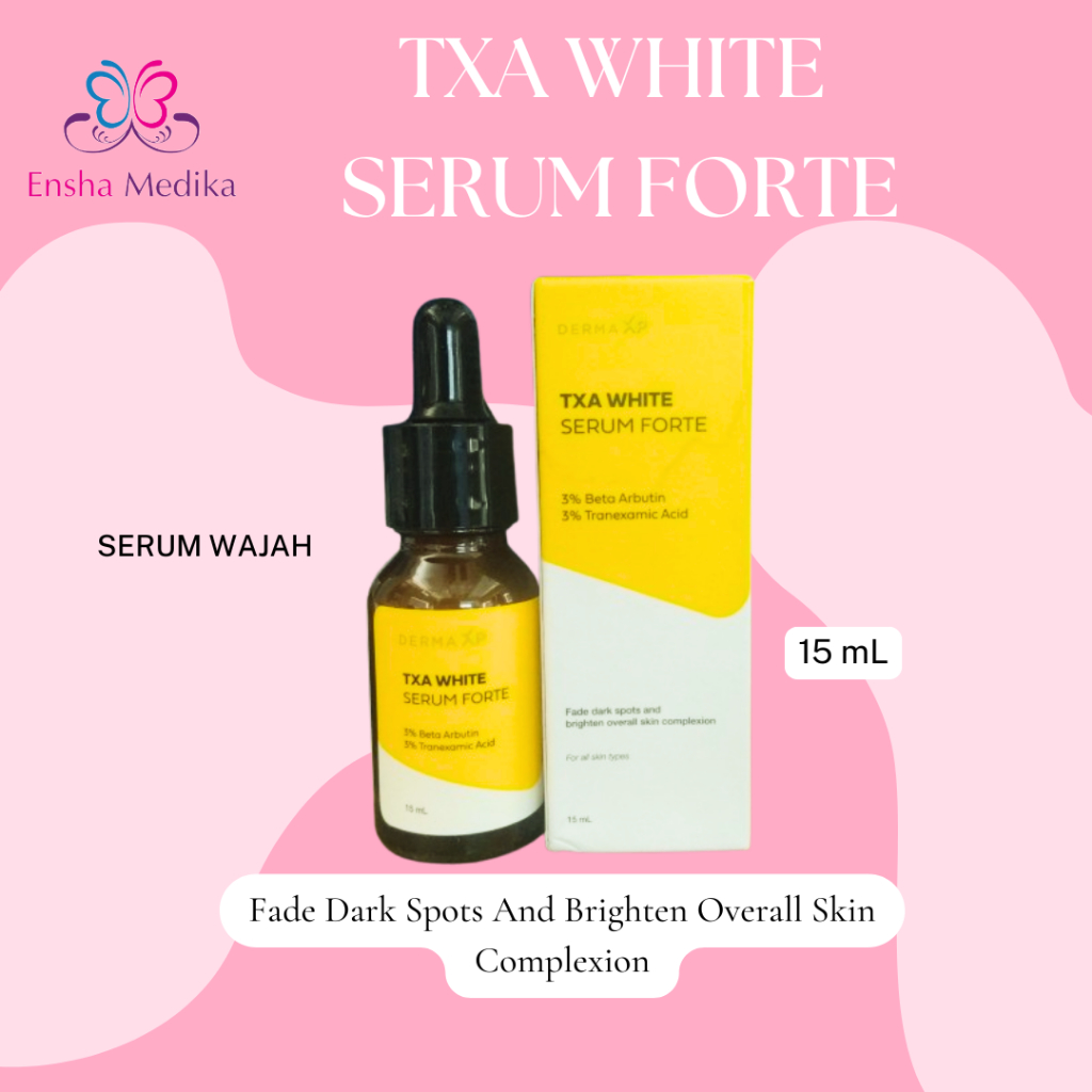 Jual Derma XP TXA White Serum Forte 15 mL - Mencerahkan, Menyamarkan ...