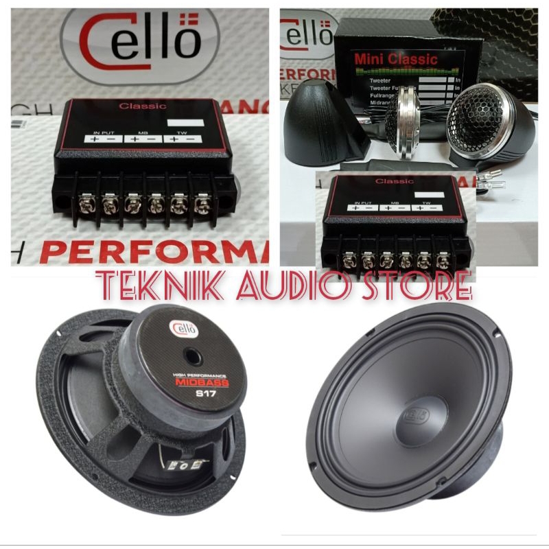 Promo Speaker Midbass 6.5inch Peerless Tg17 Plus Crossover Custom 2way Diskon 8% Di Seller - Foto 7