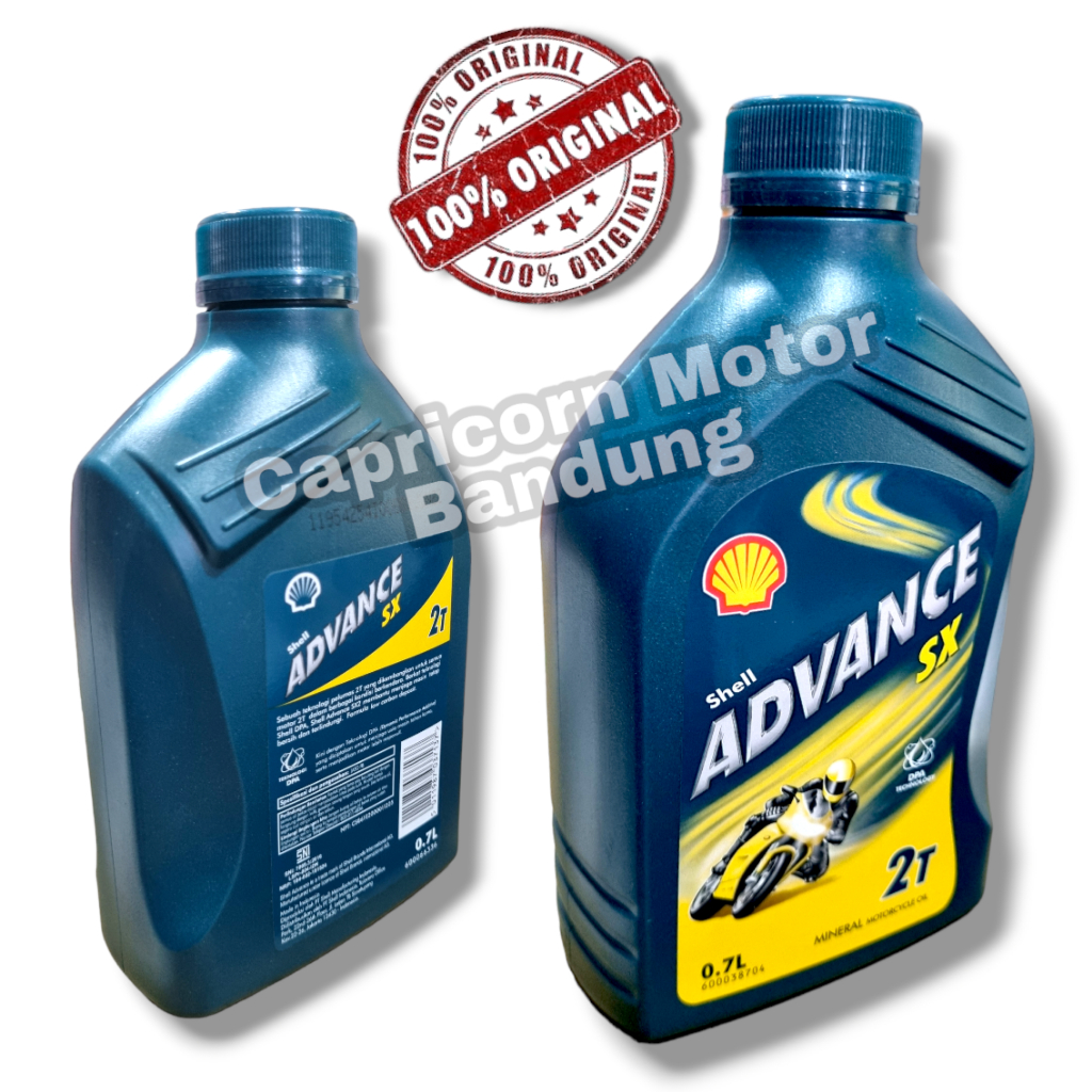 Jual SHELL ADVANCE SX 2T JASO FB Oli Samping Motor 2 TAK 700ml | Shopee ...