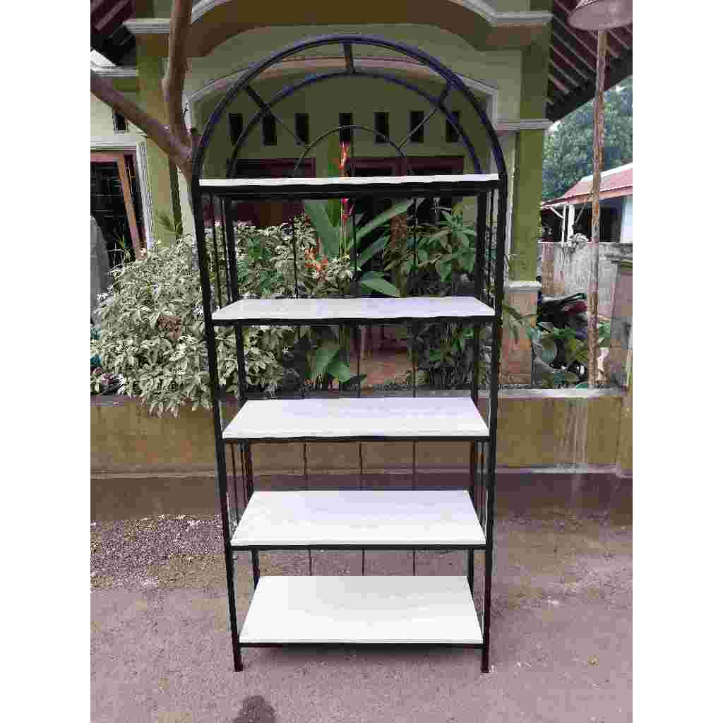 Jual Rak Susun Oval / Rak Display / 80x30x180 | Shopee Indonesia