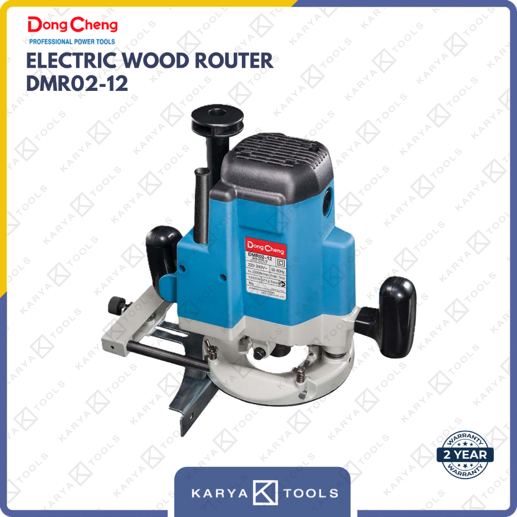 Jual Dongcheng DMR02-12 Mesin Profil Kayu Router 12 mm | Shopee Indonesia