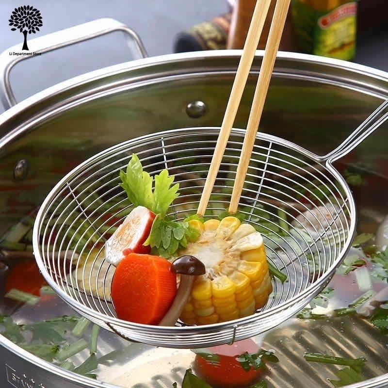 Jual Serok Saringan Parabola Saringan Gorengan 18 Cm | Shopee Indonesia