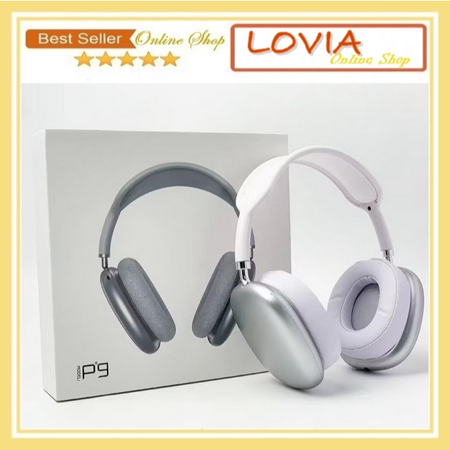Wireless Headset P9 Headphone Bluetooth Hi-fi Kualitas Bagus