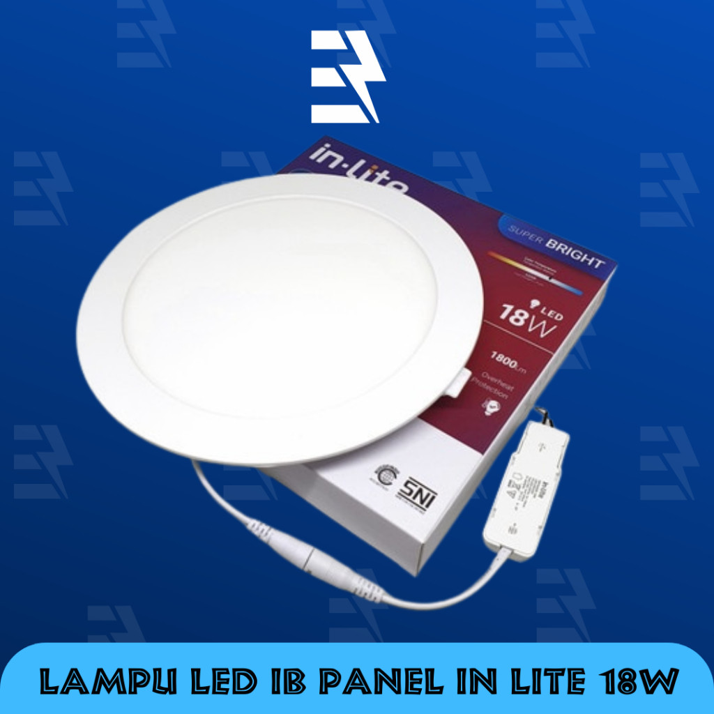 Jual INLITE LAMPU DOWNLIGHT LED INBOW PANEL BULAT 18 WATT | Shopee ...