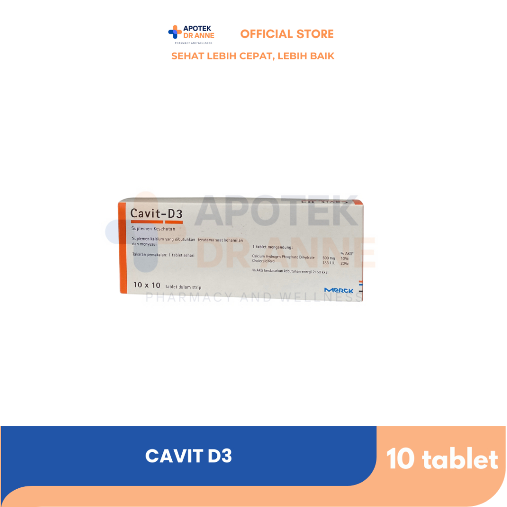 Jual Cavit D3 Suplemen Kalsium Ibu Hamil | Shopee Indonesia