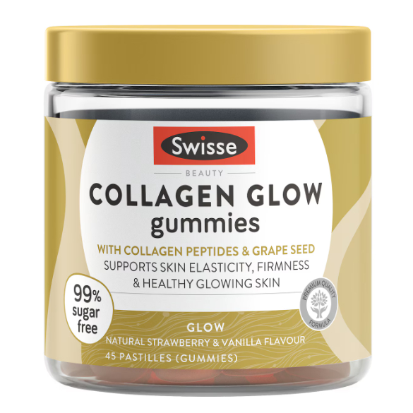 Swisse Beauty Collagen Glow Powder Strawberry Flavour 240g