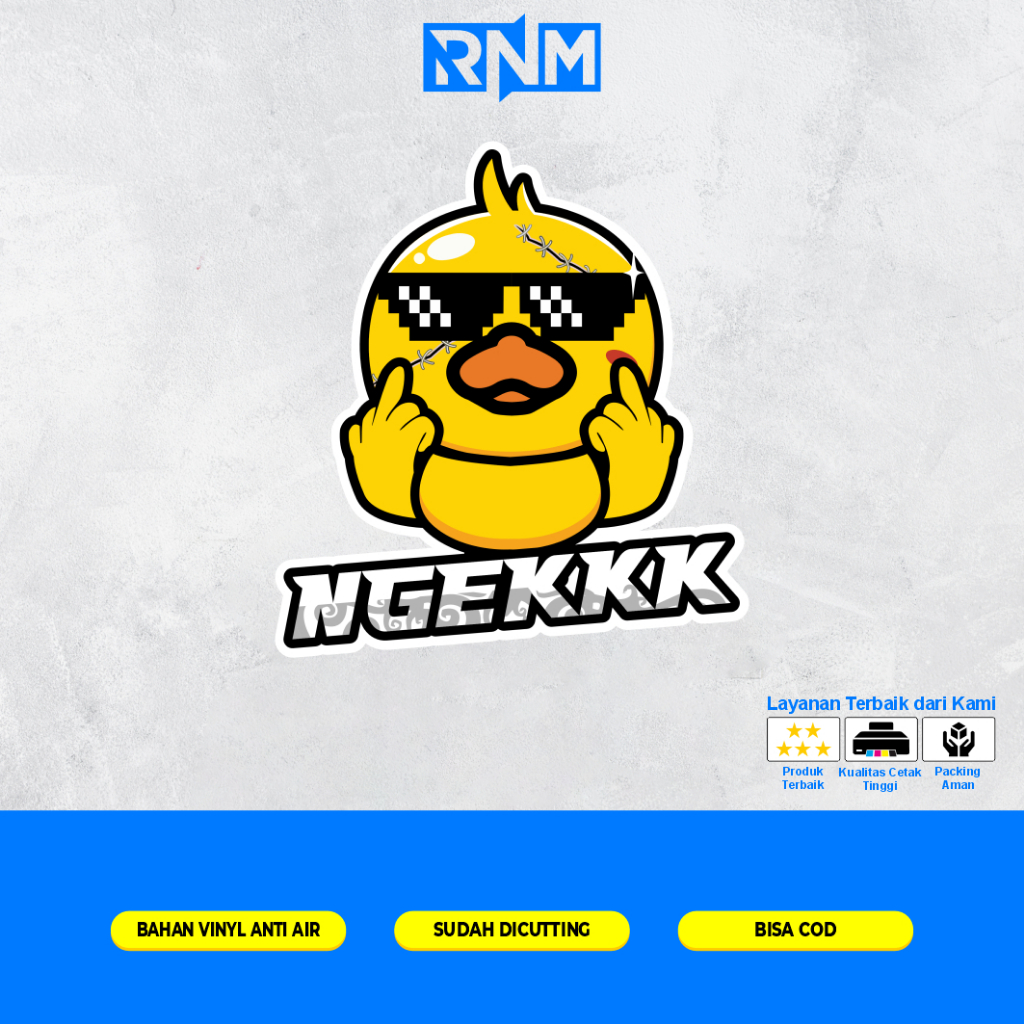 Jual STICKER BEBEK “NGEKKK” | Shopee Indonesia
