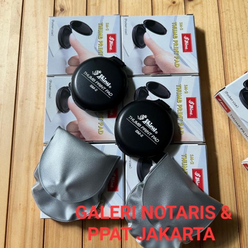 Jual Bantalan Cap Sidik Jari Notaris / Fingerprint Pad Shiny ...