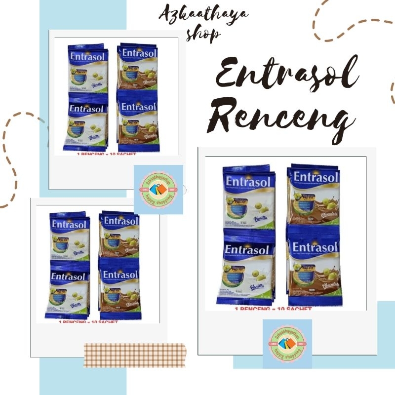 Jual ENTRASOL RENCENG ISI 10 SACHET | Shopee Indonesia