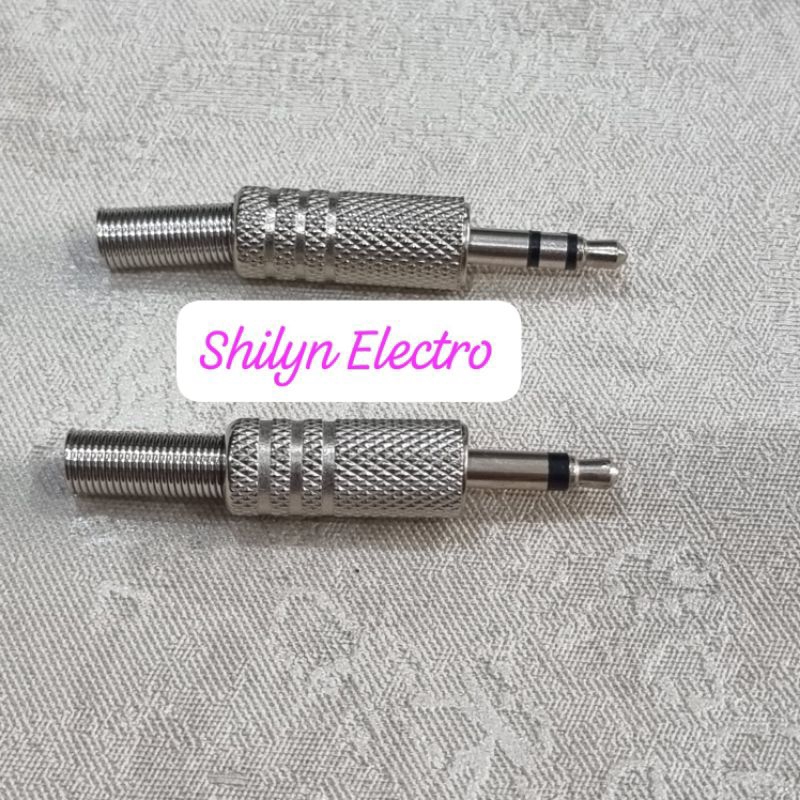 Jual JACK MINI STEREO MONO METAL BESI JEK AUX 3.5MM | Shopee Indonesia