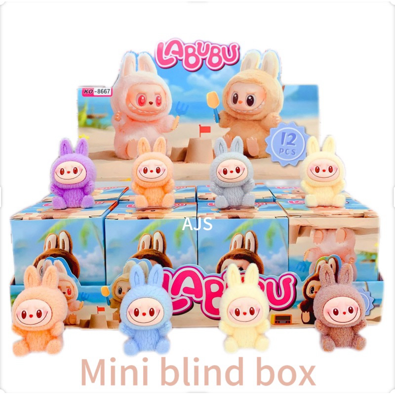 Jual AJS MIni blind box labubu 5cm / blind box labubu /blindbox viral ...
