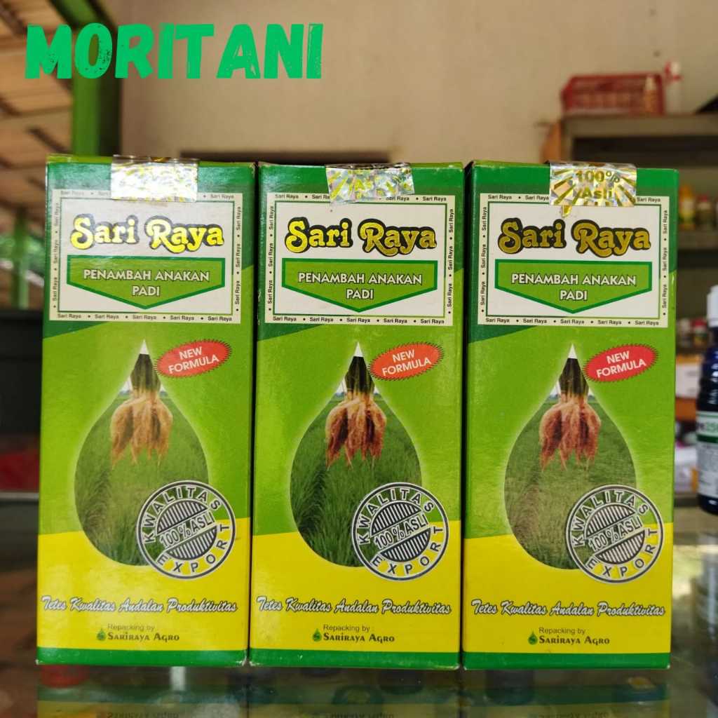 Jual SARI RAYA PENAMBAH ANAKAN PADI 250 ml | Shopee Indonesia
