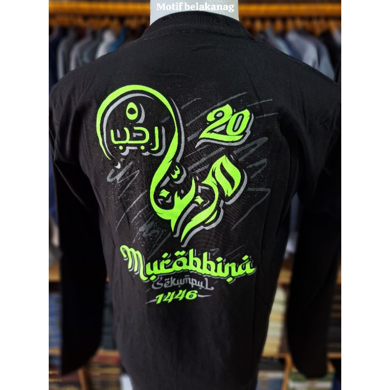 Jual KAOS 5 RAJAB KE 20 MURRABIN 2025 (LENGAN PANJANG) | Shopee Indonesia