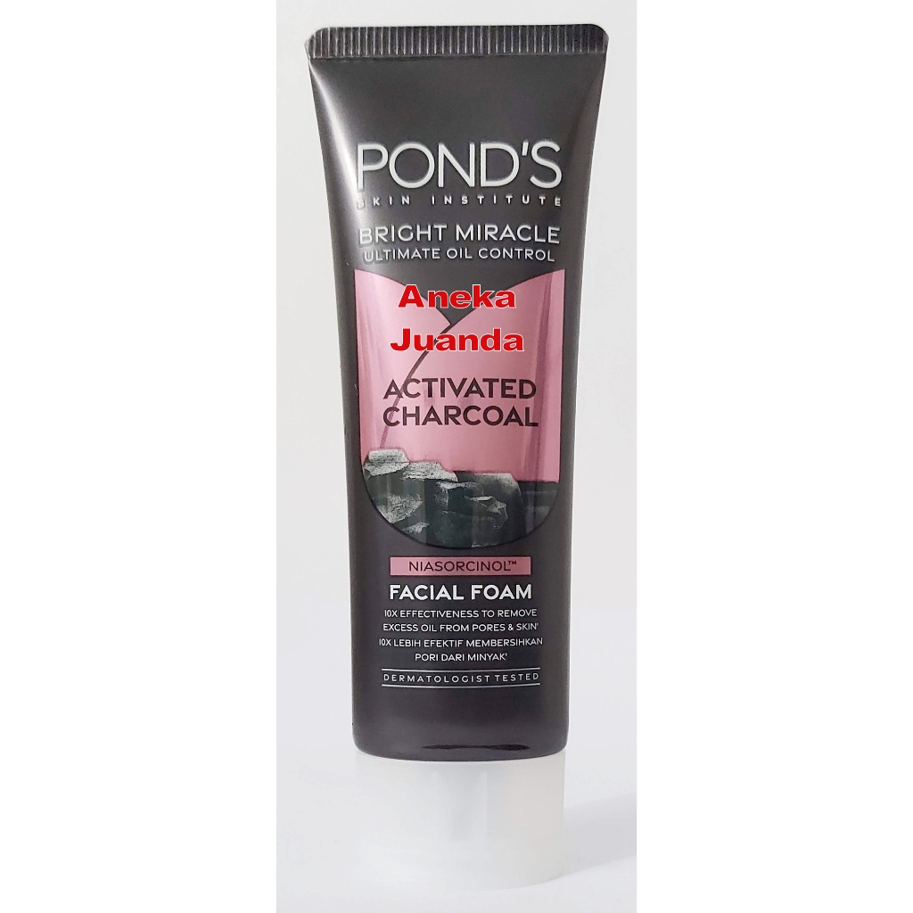 Jual Ponds Bright Miracle Ultimate Oil Control Activated Charcoal