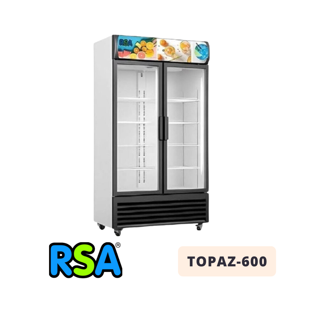 Jual Rsa Topaz 600 Topaz-600 Showcase Kulkas Anti Bunga Es Pendingin ...