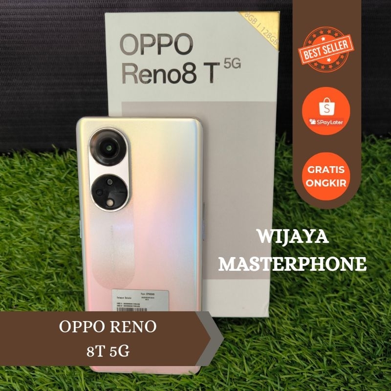 Jual oppo reno 8t 5G Ram 8GB Internal 128GB HP Second Seken Bekas ...