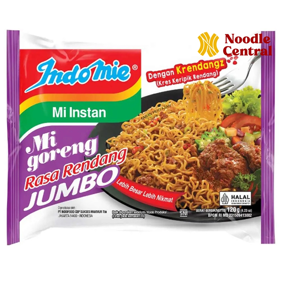 Jual Indomie - Mi Goreng JUMBO RENDANG | Shopee Indonesia