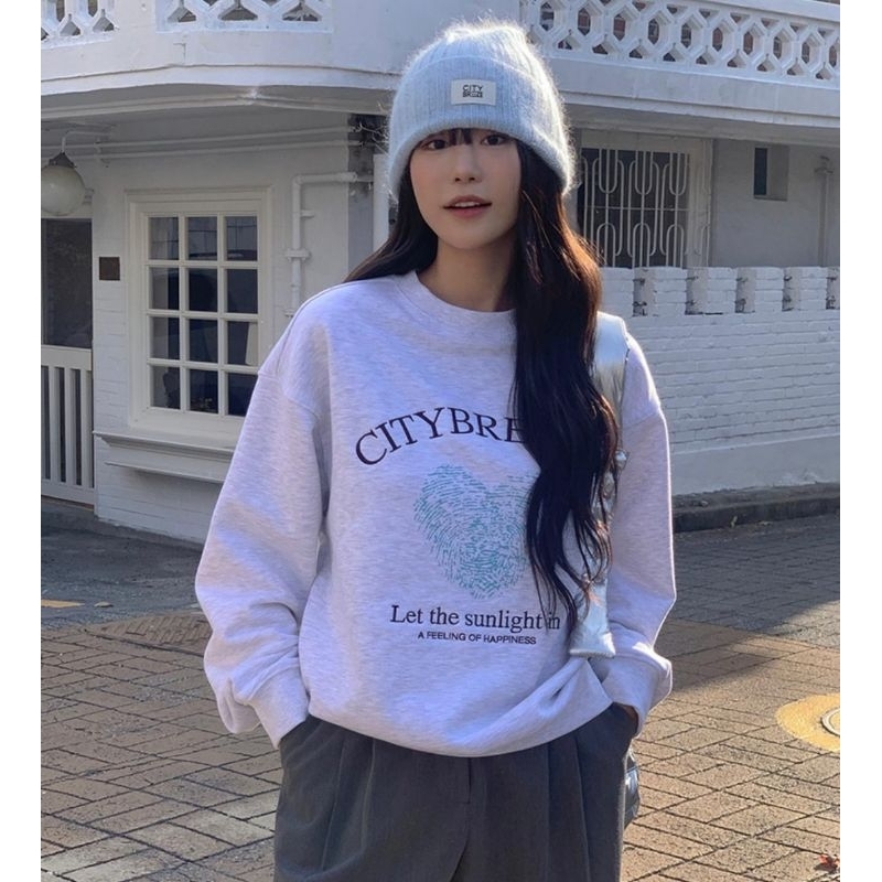 Jual Citybreeze Essential Thumb Graphic Sweatshirt