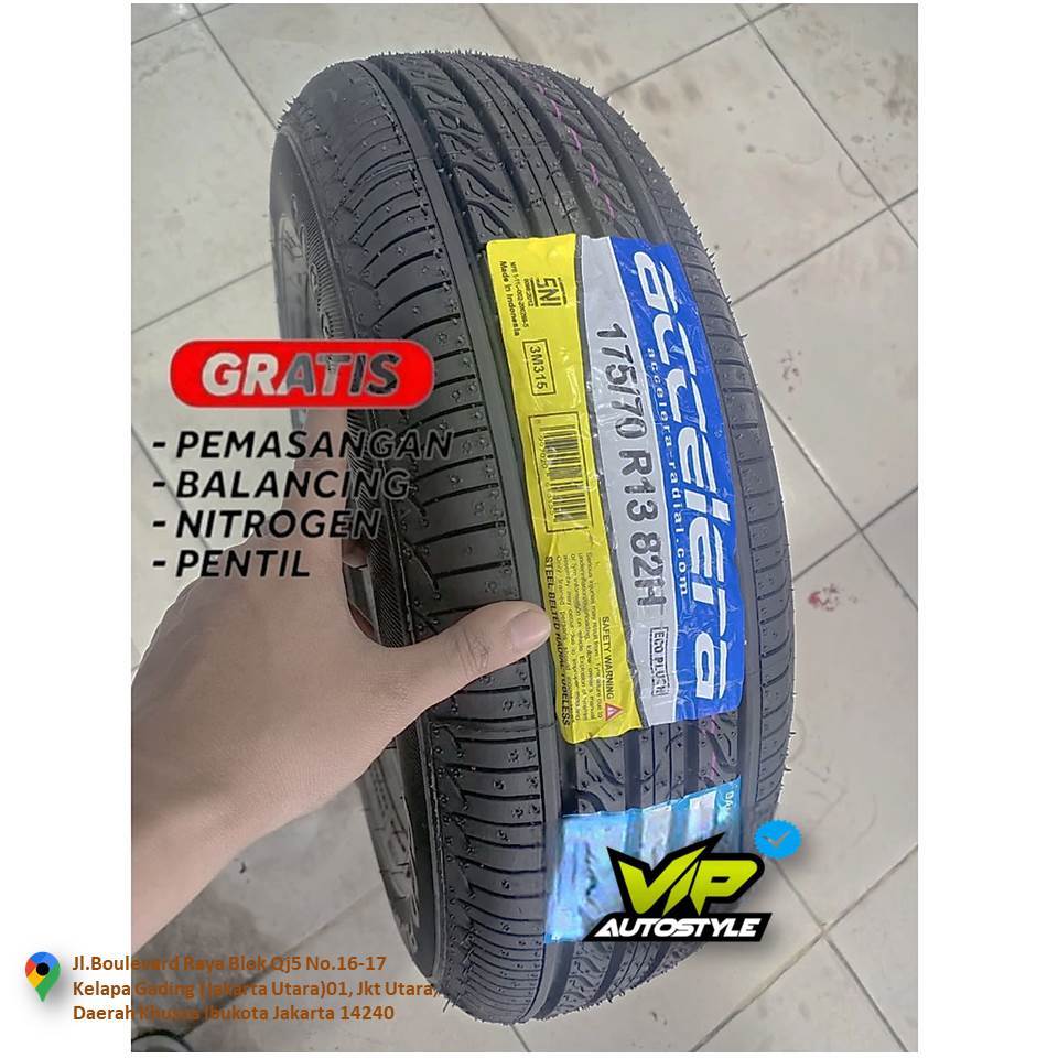 Jual Ban Mobil Accelera Ring 13 Murah ACCELERA ECO PLUSH 175 70 R13 ...