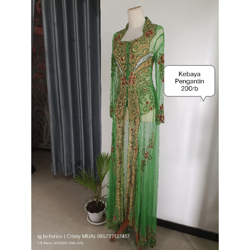 Jual Kebaya Pl terawat cuma sekali pakai untuk porto | Shopee Indonesia