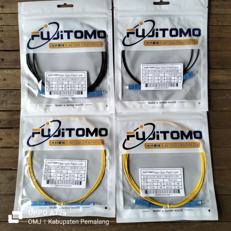Jual Pathcore Fujitomo 2.0mm & 3.0mm Hitam Dan Kuning ORIGINAL/Patcore ...