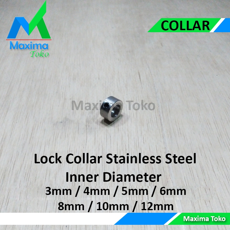 Jual Lock Collar Locking Collar As Bore Inner Diameter 3mm 4mm 5mm 6mm ...