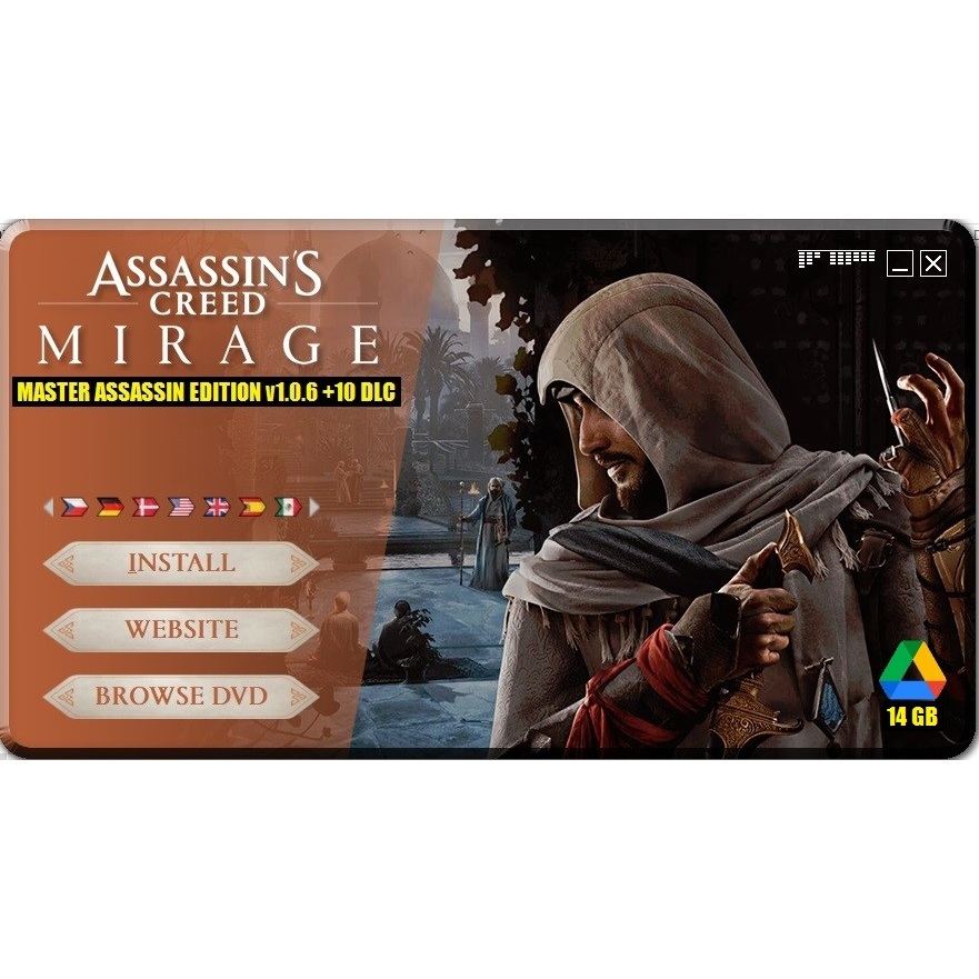 Jual PC Games Assassins Creed Mirage AC Mirage Master Assassin Edition ...