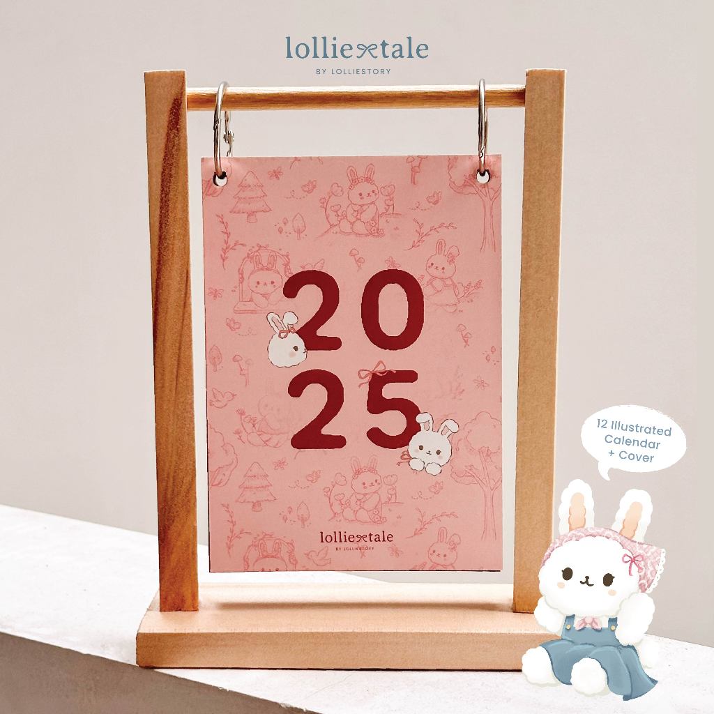 Jual Lolliestory Merchandise 2025 Doodle Desk Calendar | Shopee Indonesia