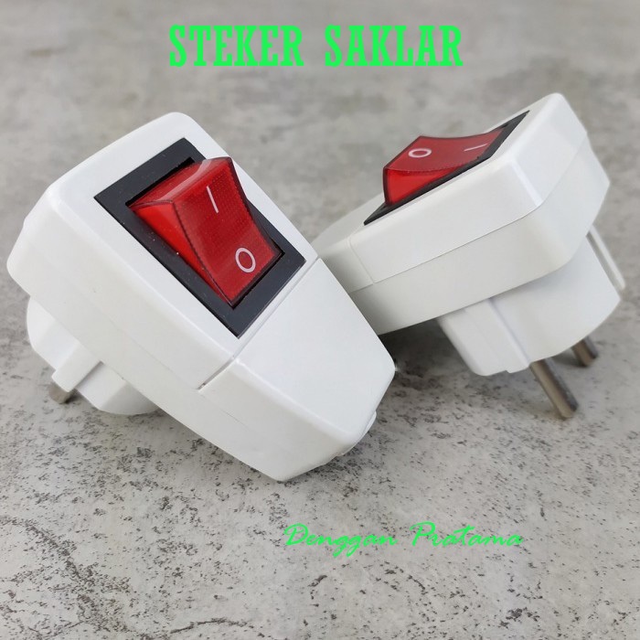 Jual Steker Saklar Switch Colokan Listrik On Off | Shopee Indonesia