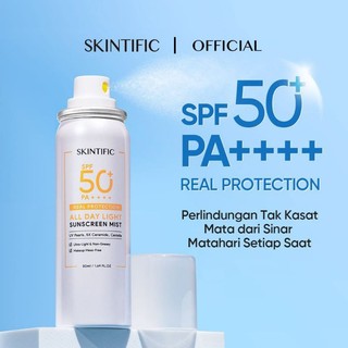 Jual (COD) SKINTIFIC SUNSCREEN SPRAY SPF 50 (50ML) | Shopee Indonesia